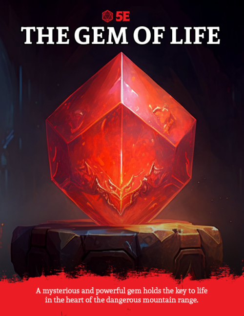 The Gem of Life 5E Adventure