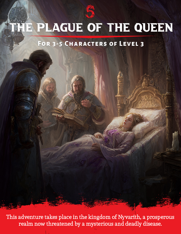 The Plague of the Queen 5E Cover