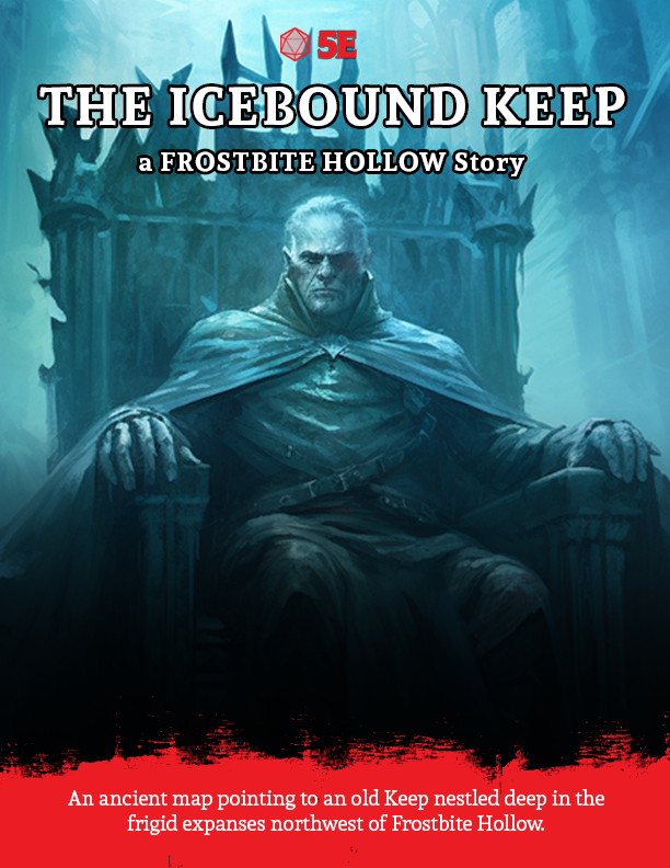 The Icebound Keep 5E Cover