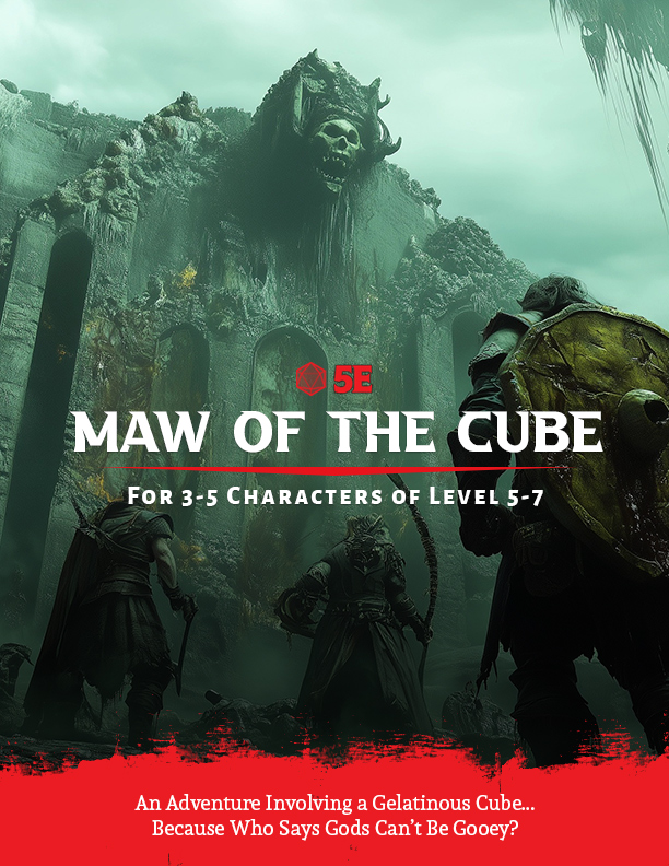 The Maw of the Cube 5E Cover