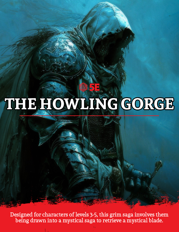 The Howling Gorge 5E Cover