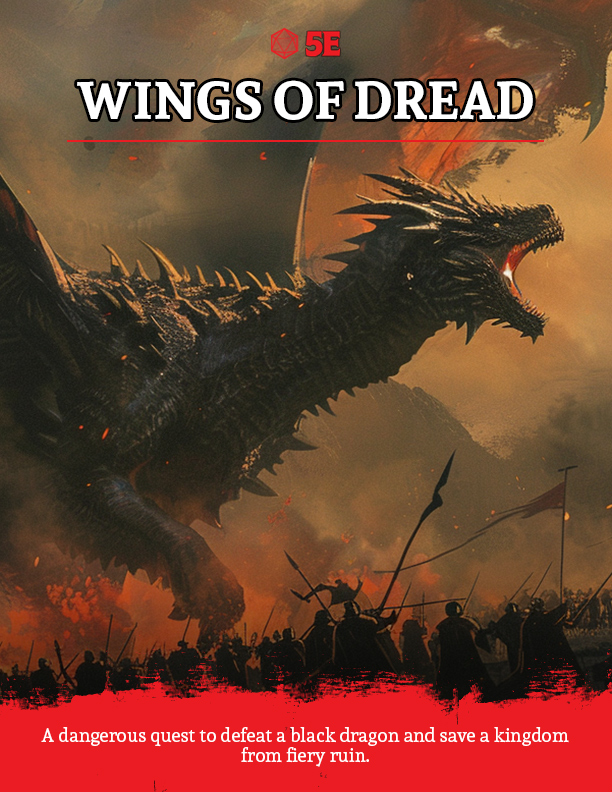 Wings of Dread 5E Cover