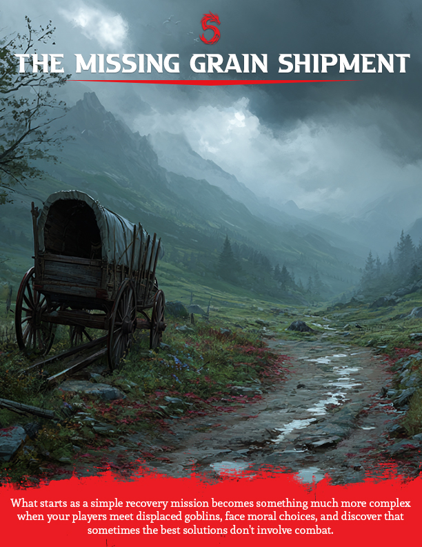 The Missing Grain Shipment 5E Cover