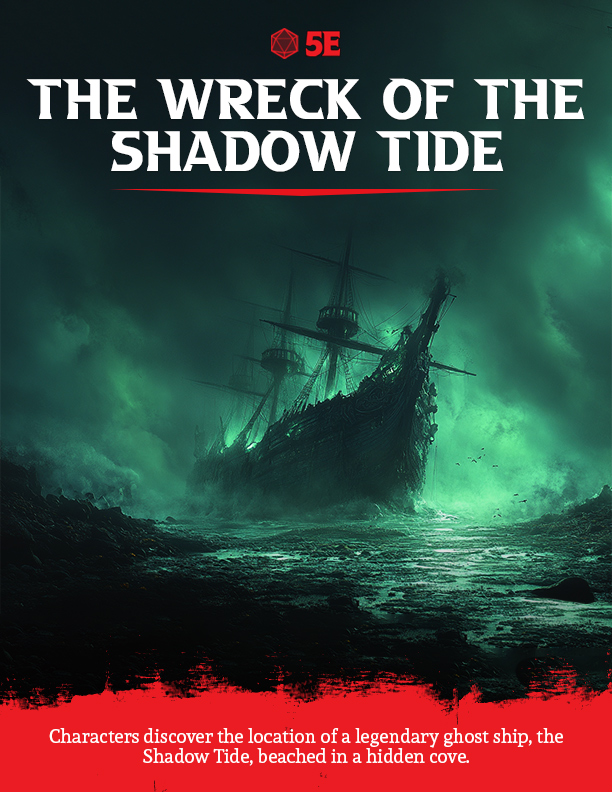 The Wreck of the Shadow Tide 5E Cover
